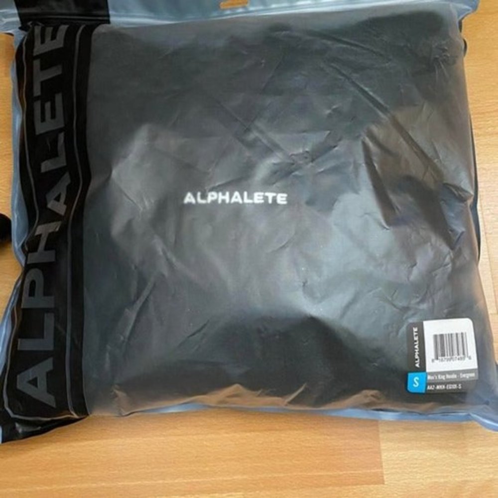 alphalete men - KING HOODIE- size small - evergreen color - Picture 4 of 5